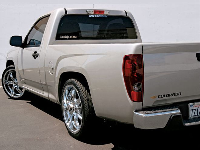 2006 Chevy Colorado Modifications left Rear Angle