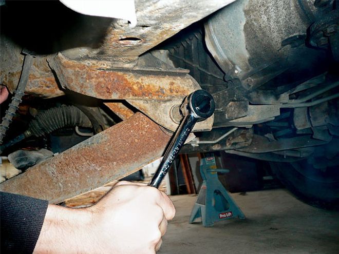 2001 Ford Ranger Control Arm Modification by The Custom Connection - When Times Are Rough