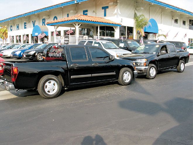 2007 Chevy Colorado finished Truck