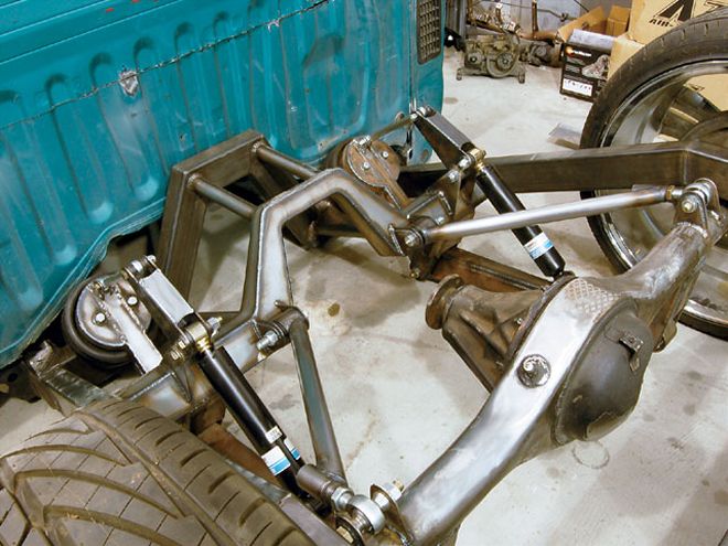 toyota Tacoma Rear Suspension custom Backhalf