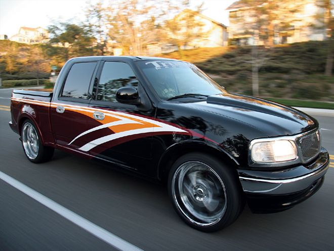 2001 Ford F150 right Side View