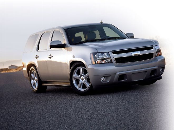 2007 Chevrolet Tahoe Static Drop front View