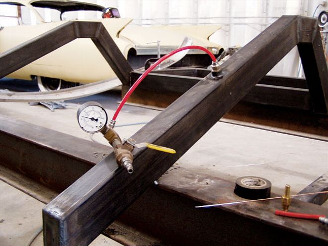 Building An Air Tank Frame - Tech