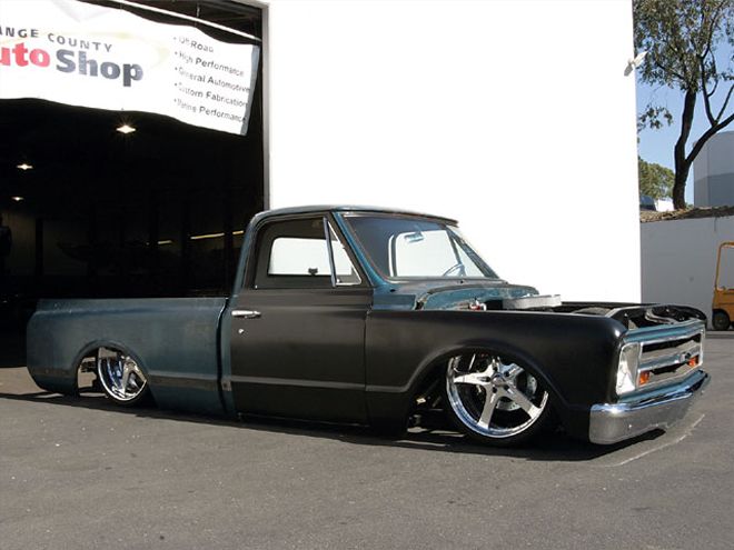 1967 Chevrolet C10 front Passenger Side View