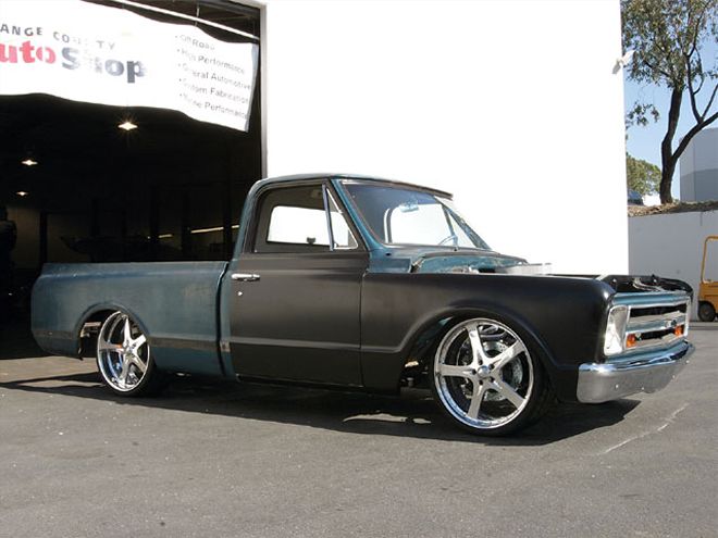 1967 Chevrolet C10 front Passenger Side View