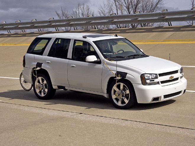 2006 Chevy Trailblazer Ss testing Equipment