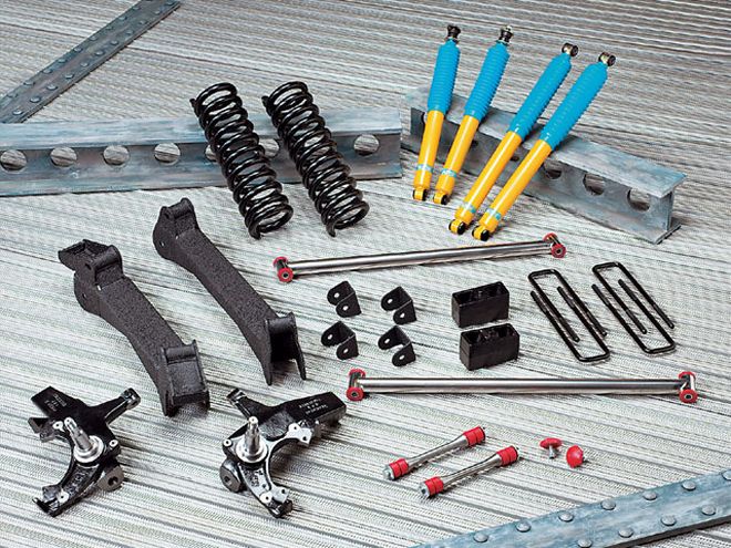 1994 Chevy Silverado lift Kit Parts