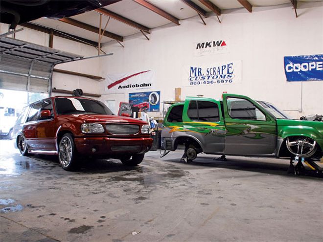 Mr. Scrape Customs - Custom Truck Shop Tour