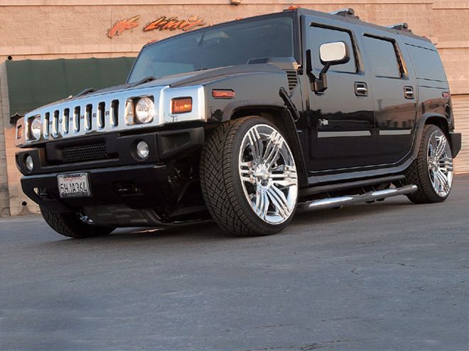 2003 Hummer H2 Custom Airbag Suspension lead Photo