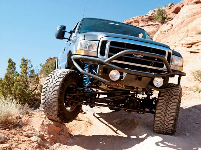 2002 Ford F250 Super Duty front View