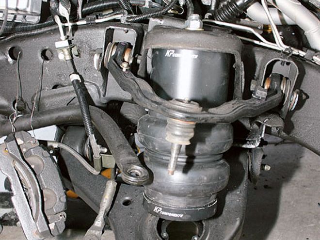 2004 Chevy Silverado Front Air Suspension Installation - Makin It Lay Part 2