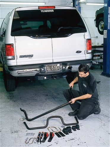 ford Excursion rear View