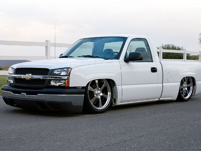 2004 Chevy Silverado Lowered On 22 Inch Wheels 2004 Chevy Silverado