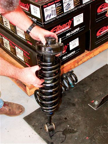 Lowering A Strut Vehicle With Eibach Springs - Strutting Low