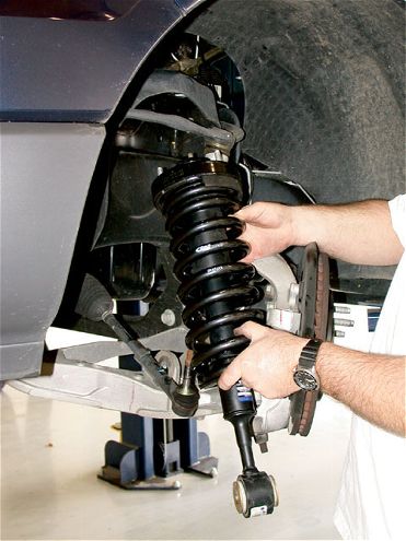 Lowering A Strut Vehicle With Eibach Springs - Strutting Low