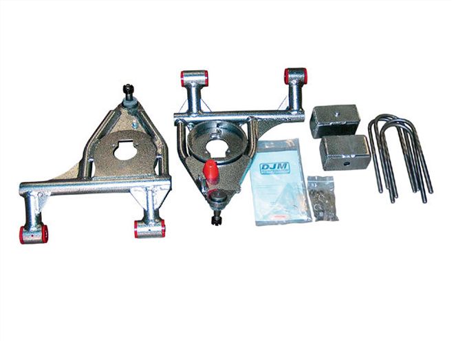 DJM Drop Kit  on a 2003 Dodge Dakota - Dakota Down