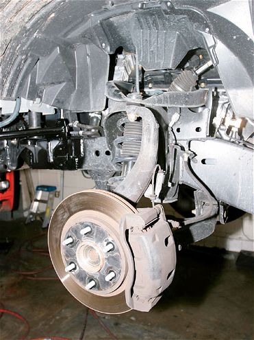 CST Lift Kit on a 2004 Nissan Titan - Towering Titan