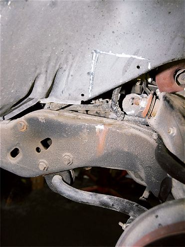 Custom Chevy S10 Front Shock Relocation - On the Rebound
