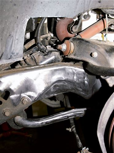 Custom Chevy S10 Front Shock Relocation - On the Rebound