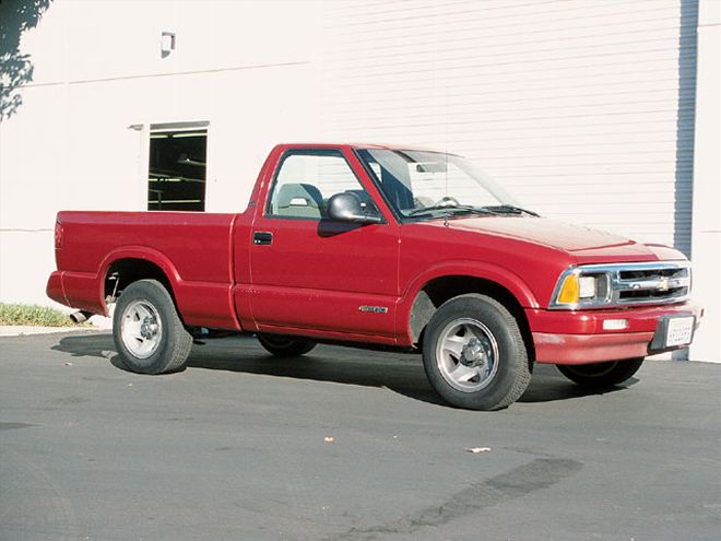 1996 Chevy S-10 Air Bag Suspension - Systematic Air Suspension