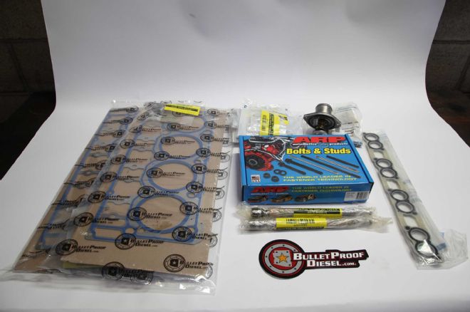 How To Bulletproof A Ford Power Stroke Diesel Bulletproof Head Gasket Install Kit