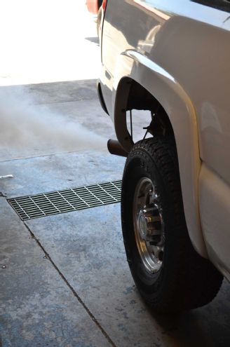 Duramax White Smoke