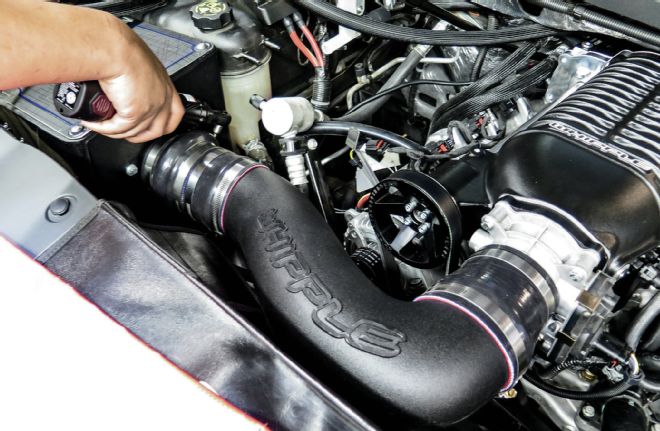 Whipple Intake Tube Install