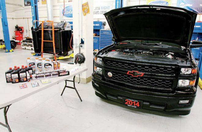 2014 Chevy Silverado In Shop