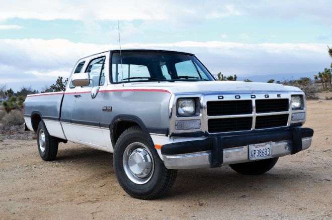 1992 Dodge Truck Exhaust And Fuel Tech Front View