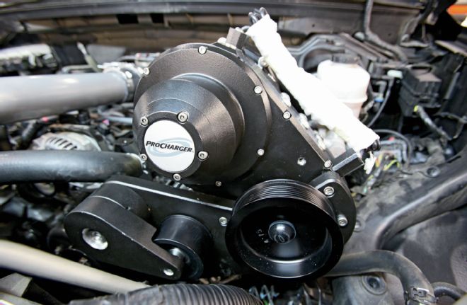 Ford F 150 Raptor ProCharger I 1 Supercharger Install 16