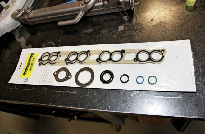 Bullet Proof Diesel Oil Cooler Ford Super Duty Victor Reinz Gaskets And O Rings