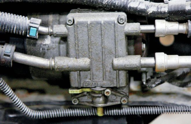 Fuel Filter Basics Ford Power Stroke Water Drain Valve