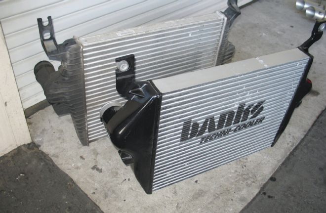 2007 Ford F 250 6L Power Stroke Banks Techni Cooler Intercooler 