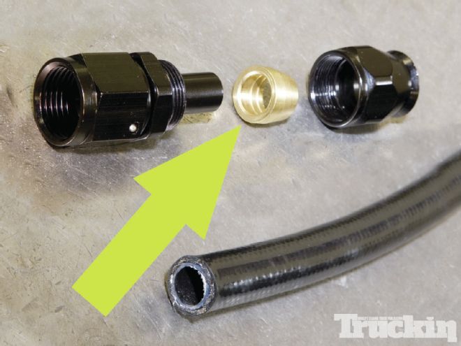 PTFE Fuel Hose and AN Fittings Engine Install