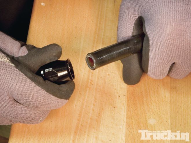 PTFE Fuel Hose and AN Fittings Engine Install