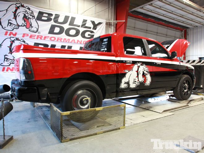 1305tr 01 Bully Dog Hemi Plus Gauge Tuner Dyno