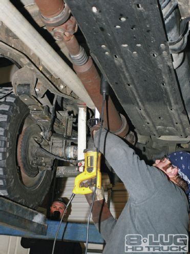 AFE Custom Exhaust Installation
