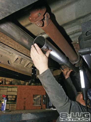 AFE Custom Exhaust Installation