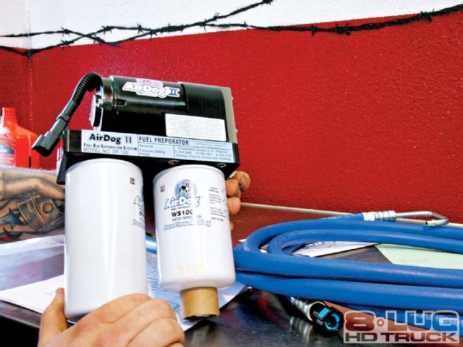 Pureflow Airdog Fuel Filter - Filtering The Fuel