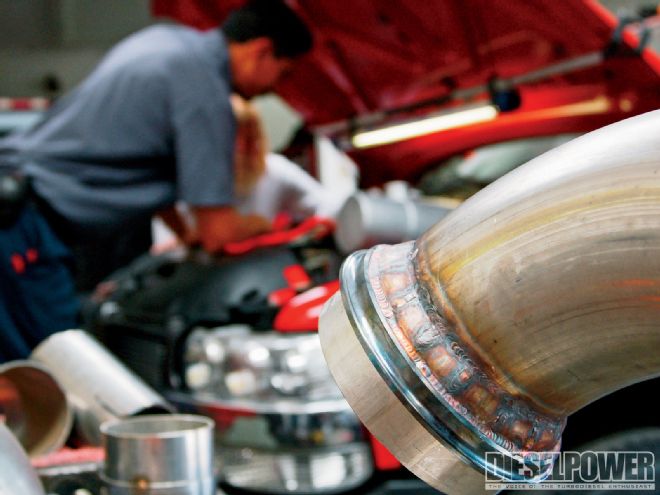 Bolting Compound Turbos Onto A Duramax LB7