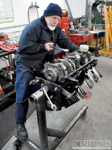 Complete 7.3L Power Stroke Long-Block Build