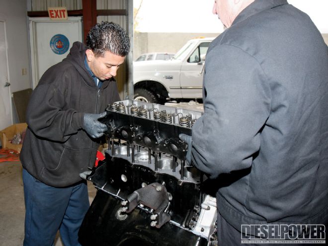 Complete 7.3L Power Stroke Long-Block Build