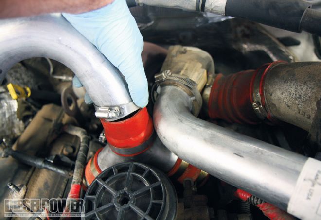ATS Diesel Intercooler System - 7.3L Power Stroke Intercooler Install