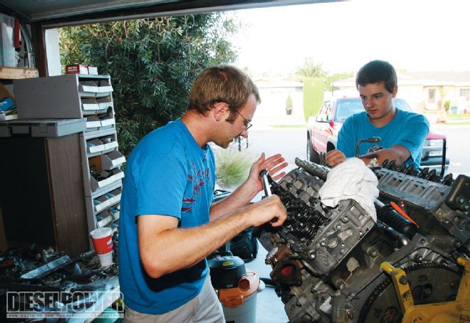 6.6L Duramax Diesel Engine Rebuild - 6.6L Duramax Driveway Rebuild
