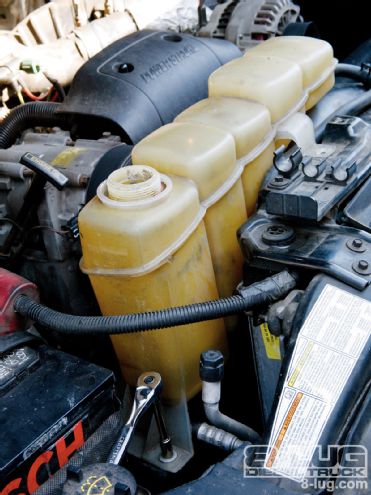 Coolant Filtration System Installed On A Ford F-350 - Cool It Down