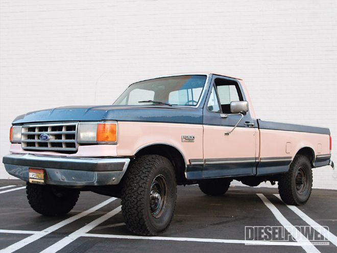 1987 Ford F250 Buildup left Side Angle