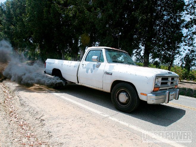 1989 Dodge Ram D250 Buildup right Side Angle