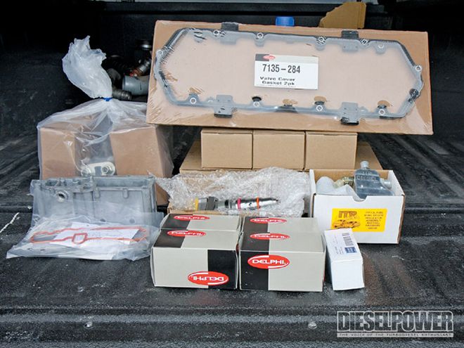 7.3L Power Stroke Buildup - Ditchin The Split