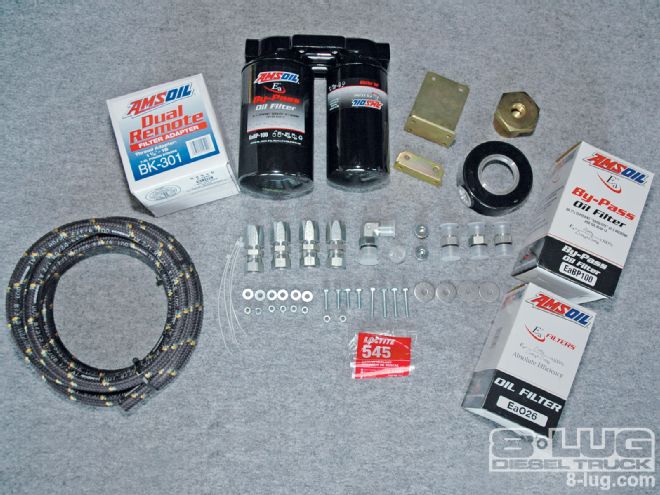 Amsoil Dual Remote Oil Filtration System - Clean Oil