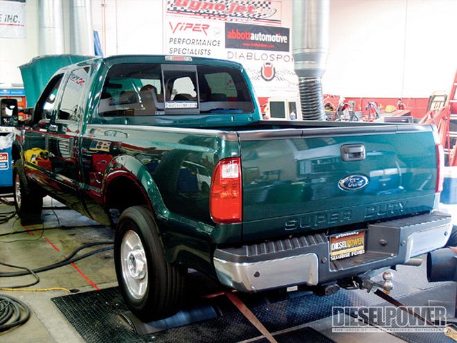 2008 Ford F250 Powerstroke Buildup dyno